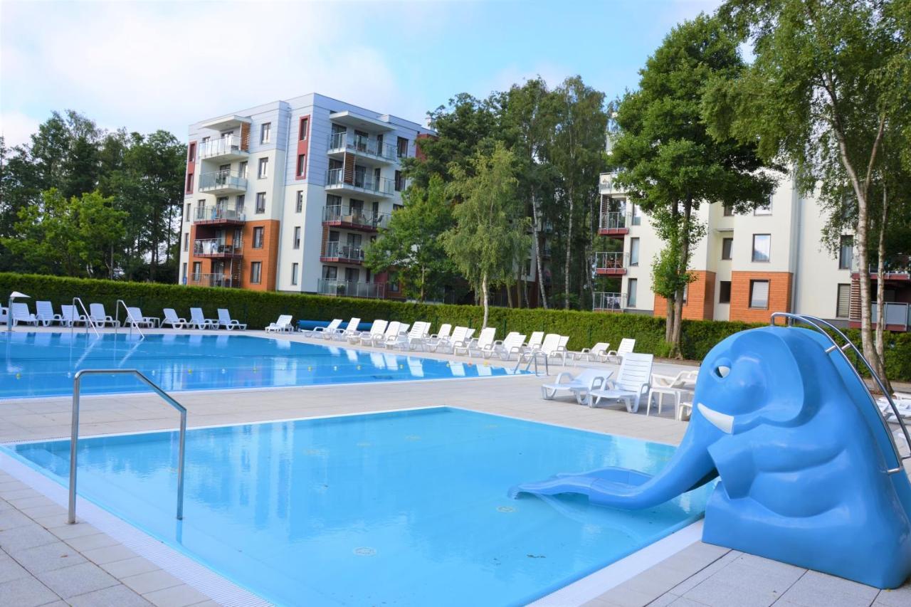 Appartement Apartament Polanki Z Basenem Blisko Plazy à Kołobrzeg Extérieur photo