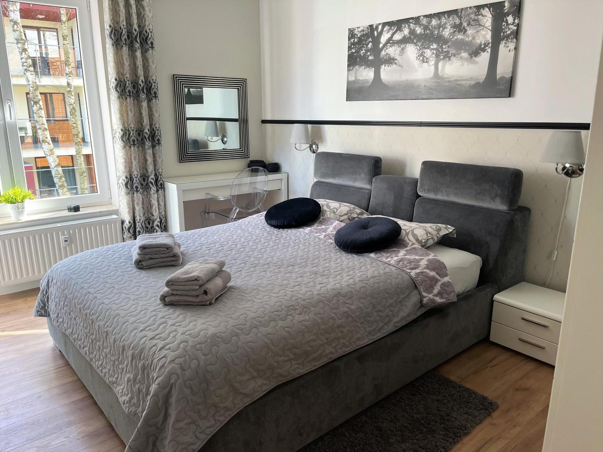 Appartement Apartament Polanki Z Basenem Blisko Plazy à Kołobrzeg Extérieur photo